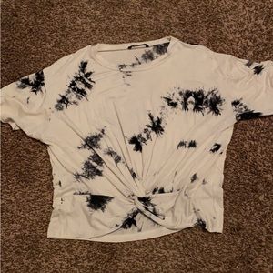 Shein cropped shirt
